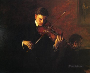 Thomas Eakins Painting - Music Realism portraits Thomas Eakins